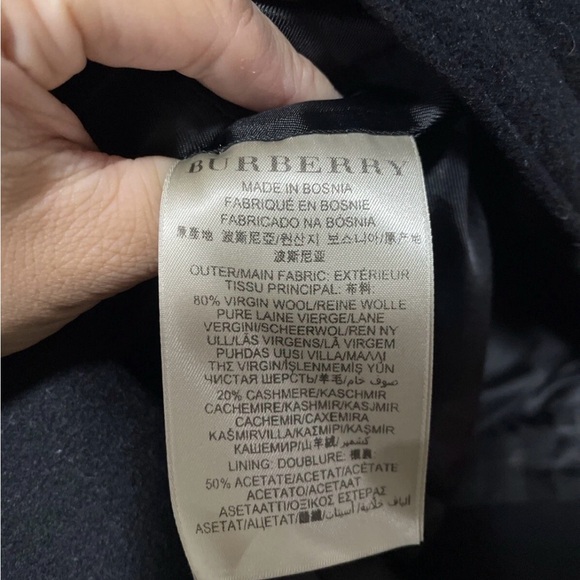 Burberry Wensley Wool & Cashmere Coat - Picture 9 of 9